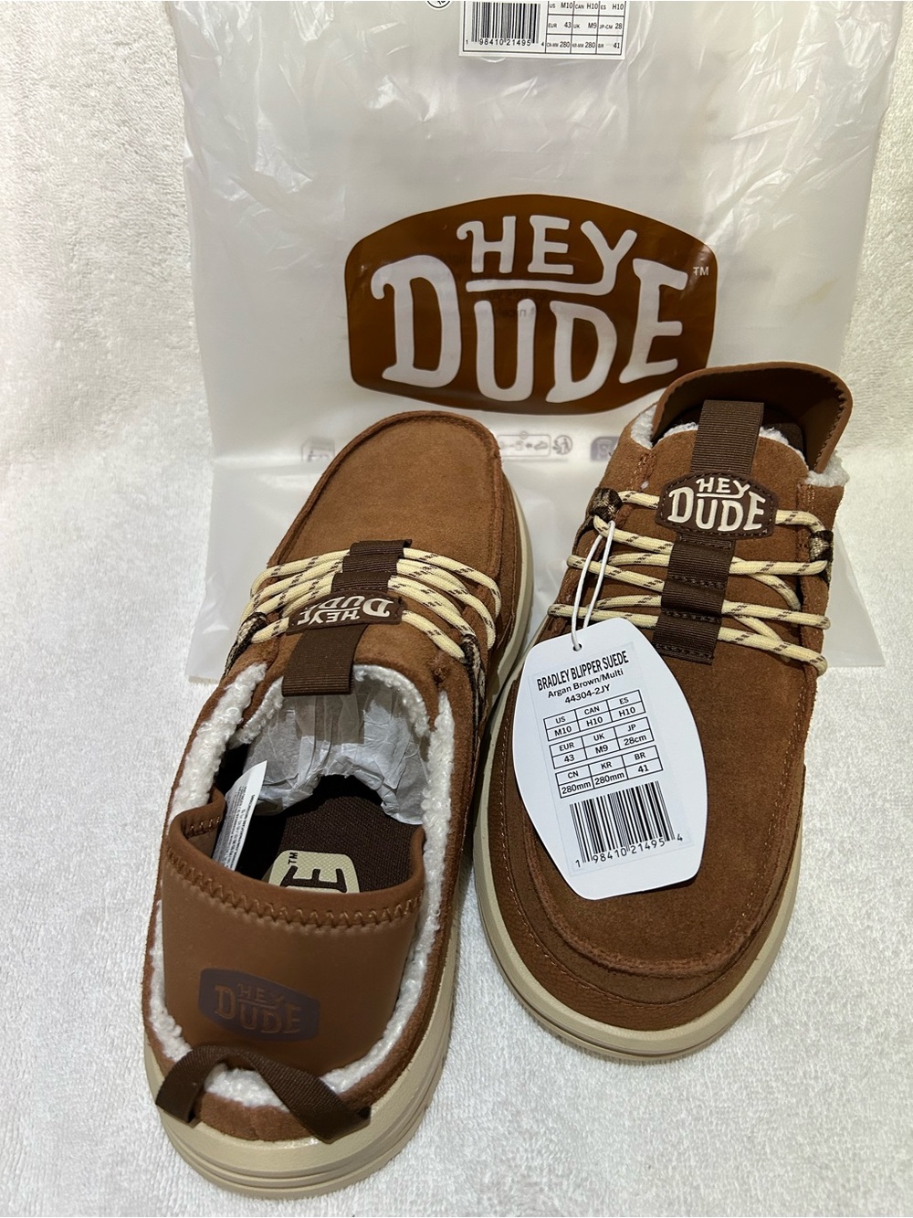 Hey Dude Bradley Blipper Suede